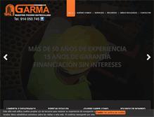 Tablet Screenshot of garmapoceria.com